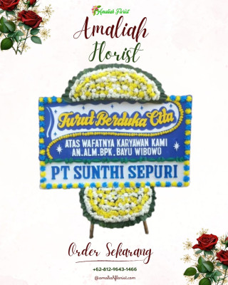 Papan Bunga Duka di Simpang Iv Sipin